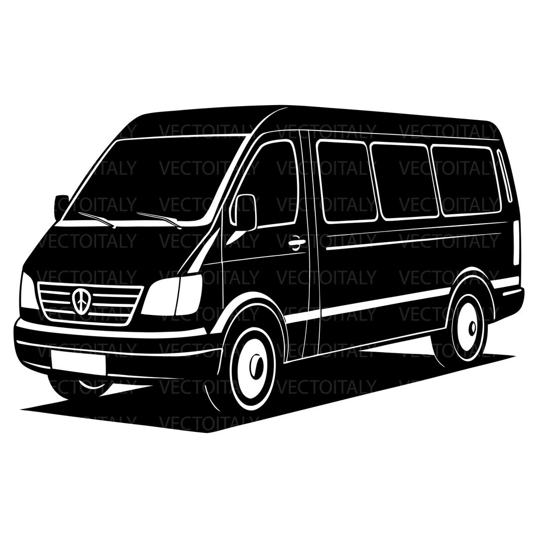 Van SVG, Car SVG, Auto Svg, Vehicle, Van Clipart, Van Files for Cricut ...