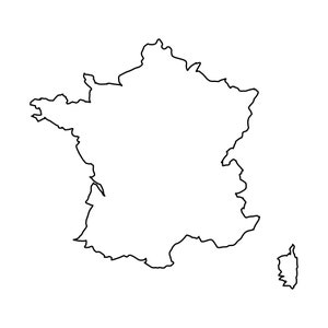 Frankreich SVG, Frankreich Schnittdateien, Frankreich Umriss SVG, Frankreich Silhouette SVG, Frankreich Vektor, Frankreich Karte ClipArt