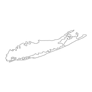 LONG ISLAND SVG, Bundesstaat SVG-Datei, Long Island Vektor, Vereinigte Staaten SVG, Bundesstaat ClipArt, Long Island Umriss