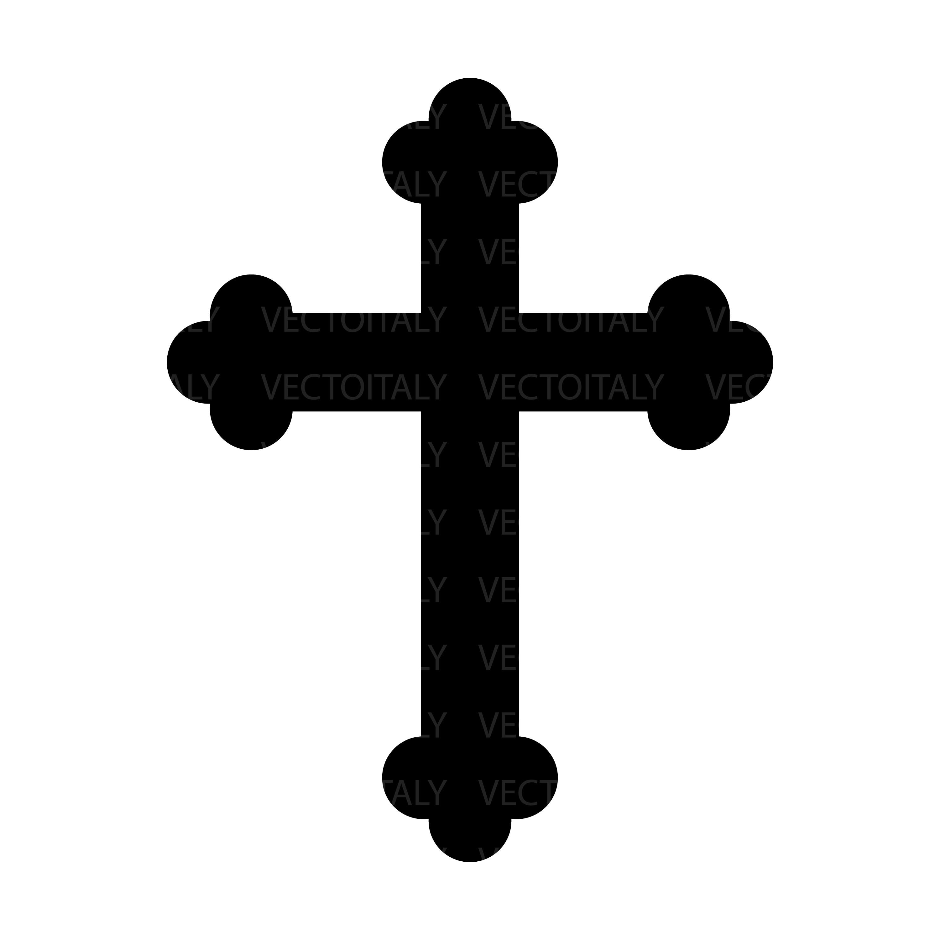 Orthodox Cross Crucifix SVG Christian Catholic Jesus Religious Religion ...