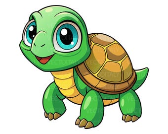 Turtle SVG. Cricut cut files, Silhouette. PDF, PNG, eps. Baby Turtle Clipart. Cartoon turtle download. Green turtle svg