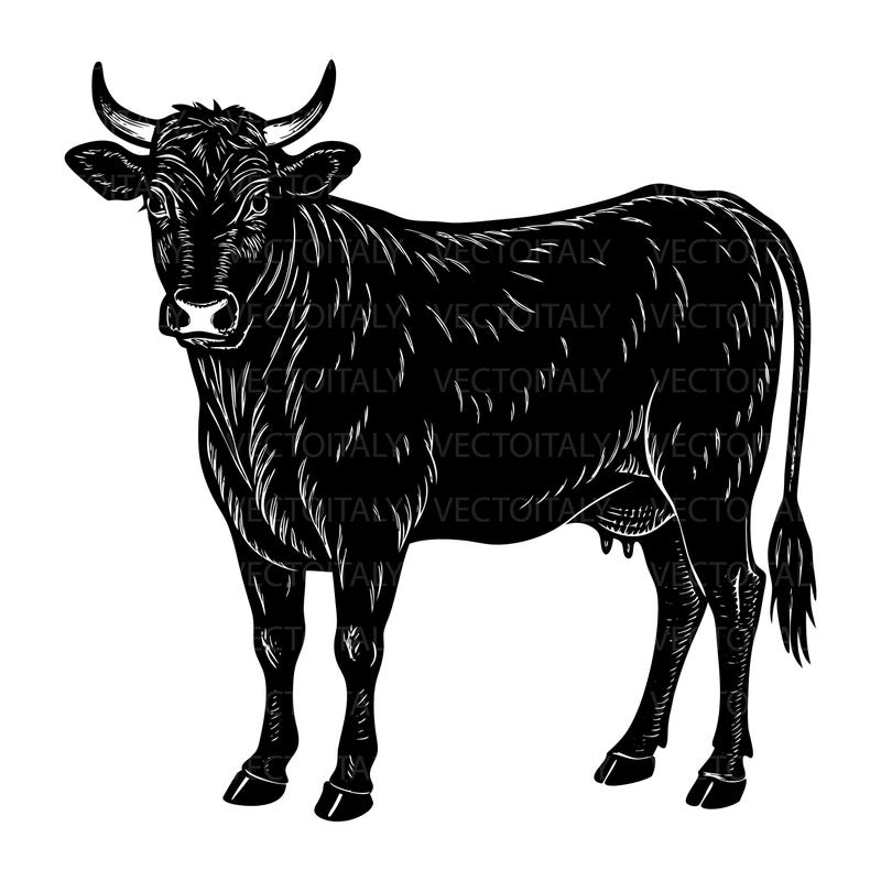 Show Steer Clip Art - Etsy