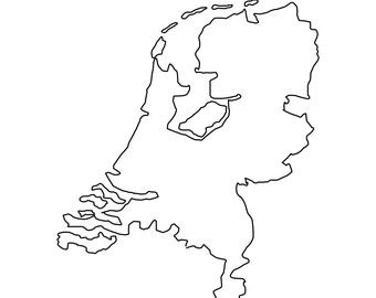 Netherlands outline SVG, Netherlands Plain Outline, Netherlands cursive SVG, Country svg, Netherlands PNG, Dutch svg