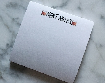 Bourbon Sticky Notes | Bourbon Notes | Bourbon Neat Notes | Bourbon Lover Gift | Bourbon Office Decor | Bourbon Writing