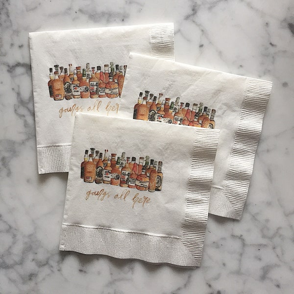 Funny Cocktail Napkins Etsy