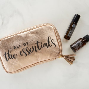 Essential oil bag, Roller bottle case, Essential oil carrying case, Essential oil storage, Oil case, Oil bag, Essential oil travel,