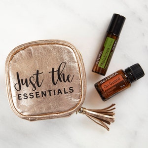 Essential oil case, Essential oil bag, Essential oil storage, Aromatherapy oil case, essential oil daily case, Roller bottle case, wellness
