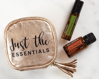 Essential oil case, Essential oil bag, Essential oil storage, Aromatherapy oil case, essential oil daily case, Roller bottle case, wellness