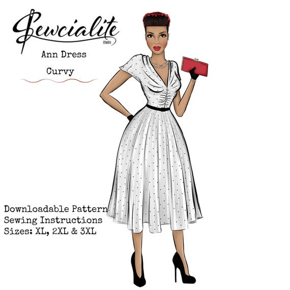 1950s Inspired Plus Size Dresses