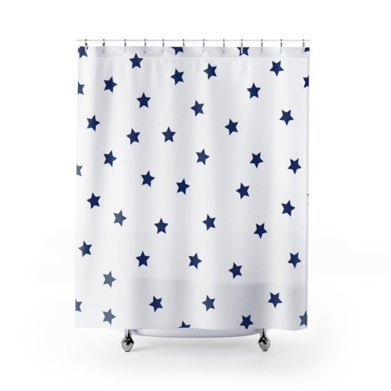 Items Similar To Kids Shower Curtain Stars Shower Curtains