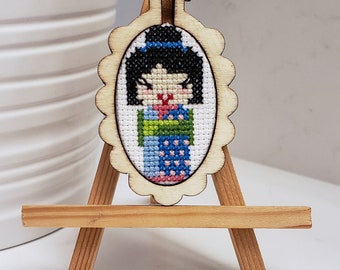 Sushi Girl Mini Cross Stitch