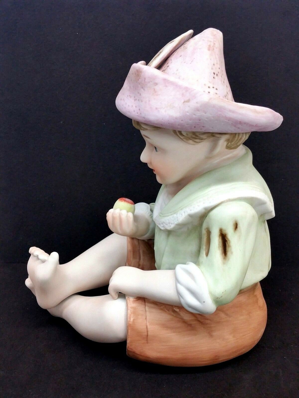 Antique Germany Bisque Porcelain Baby Toddler Figurine 12 Etsy