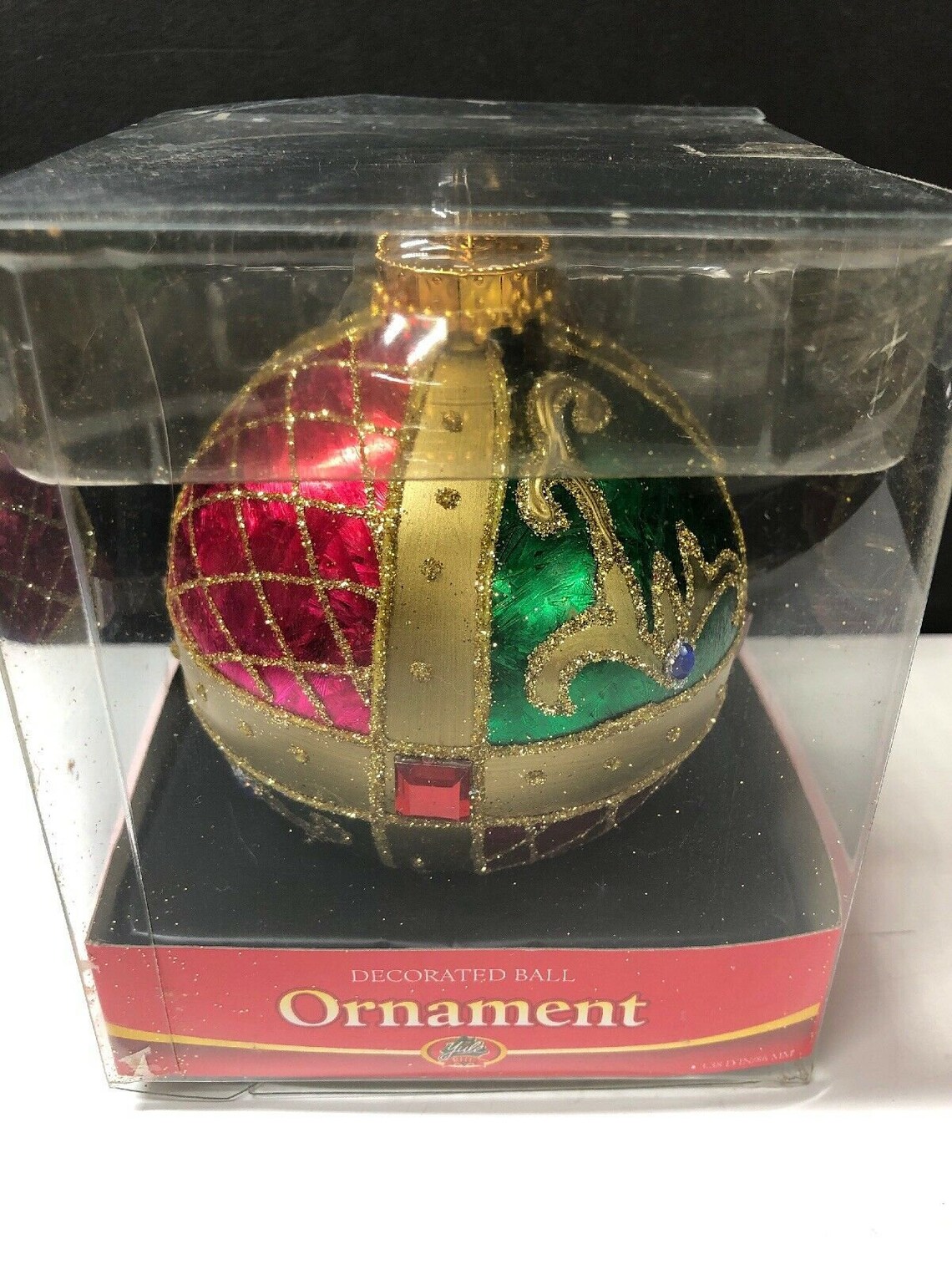 Vintage Brand New Decorated Ball Ornament Rite Aid Christmas Etsy