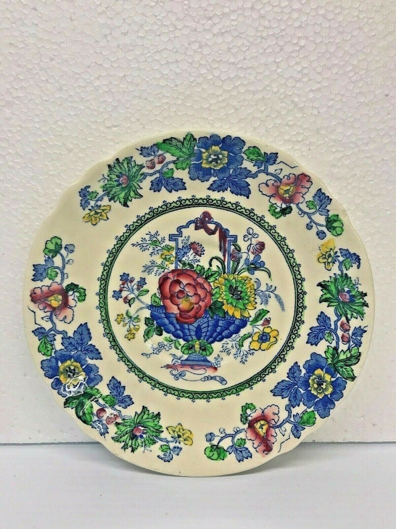 2 Pieces Masons Ironstone China Strathmore Made in England Etsy