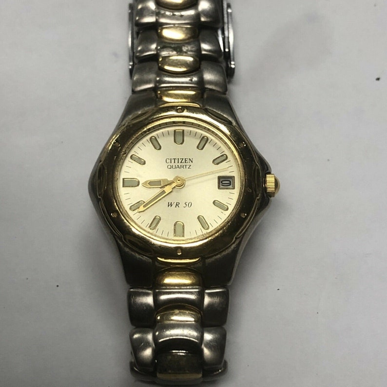 Citizen Watch Tow Tone Ladies Quartz WR 50 Etsy