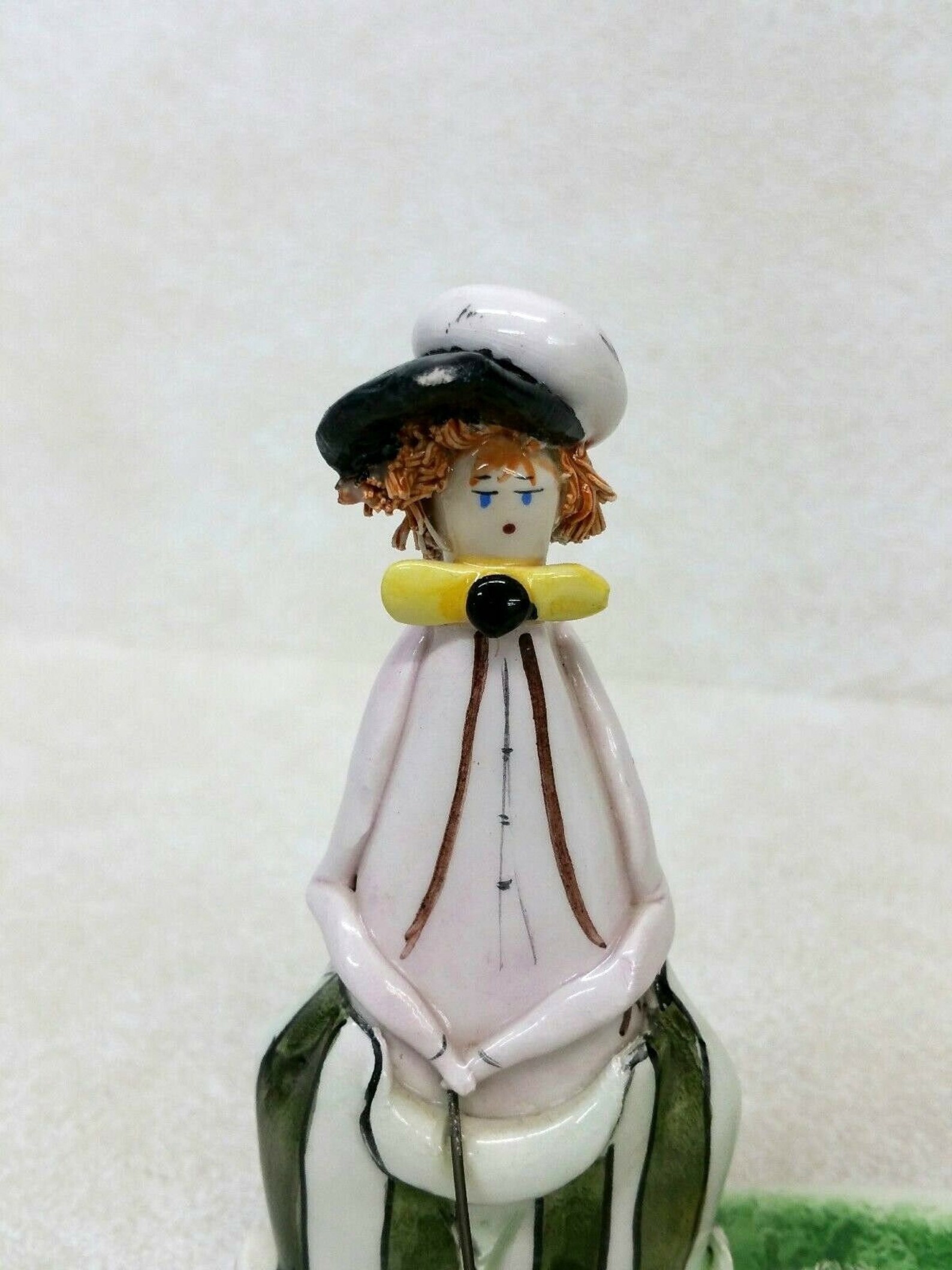 Vintage Zampiva Italy Porcelain Figurine Golf Putting Green Etsy