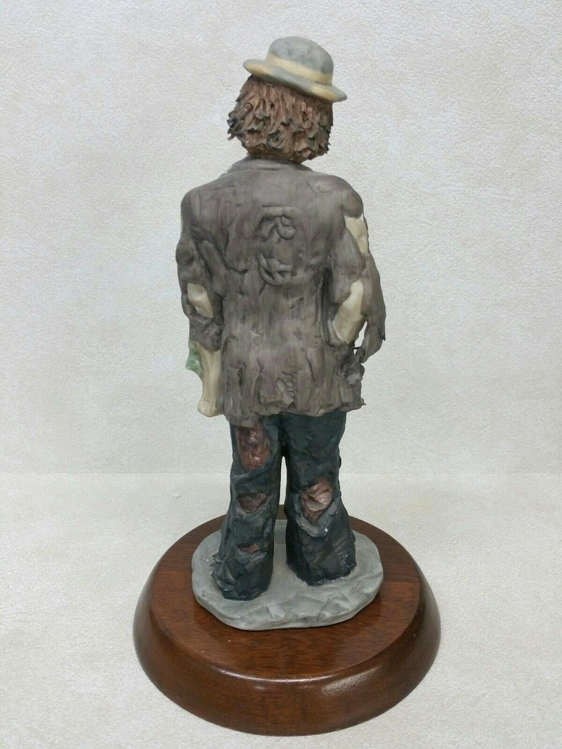 Flambro Emmett Kelly Jr SIGNED Figurine 'wishful Etsy