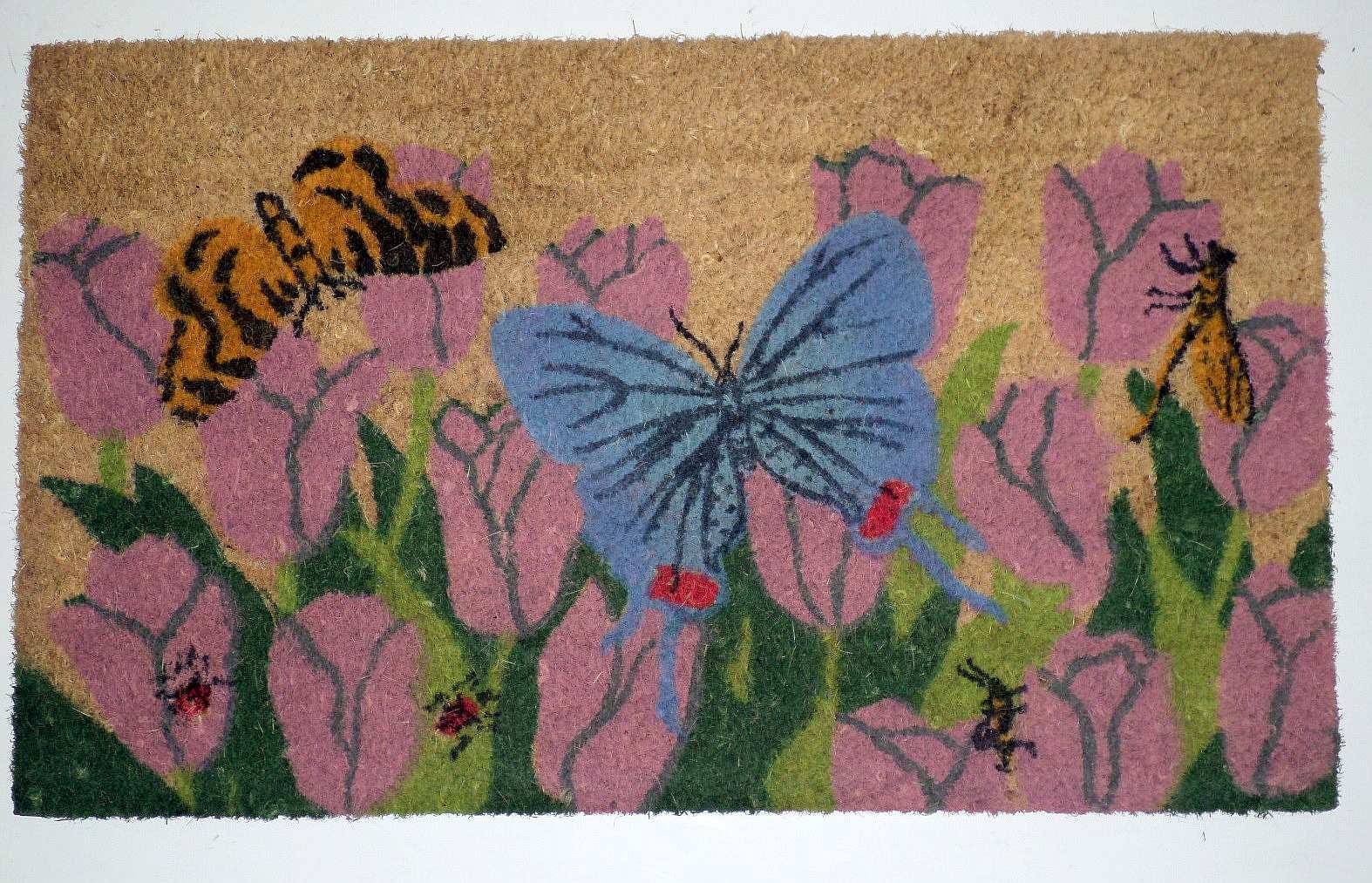 Butterflies Mat Etsy