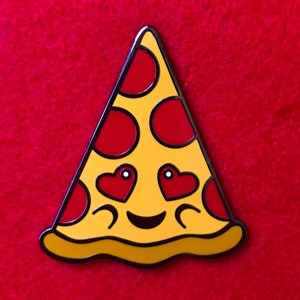 Pizza Love Enamel Pin