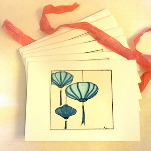Cartes de correspondance Lanterne