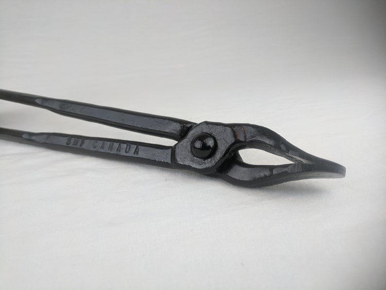 Blacksmith Tongs Metal Working Tong Set. Flat Jaw Etsy