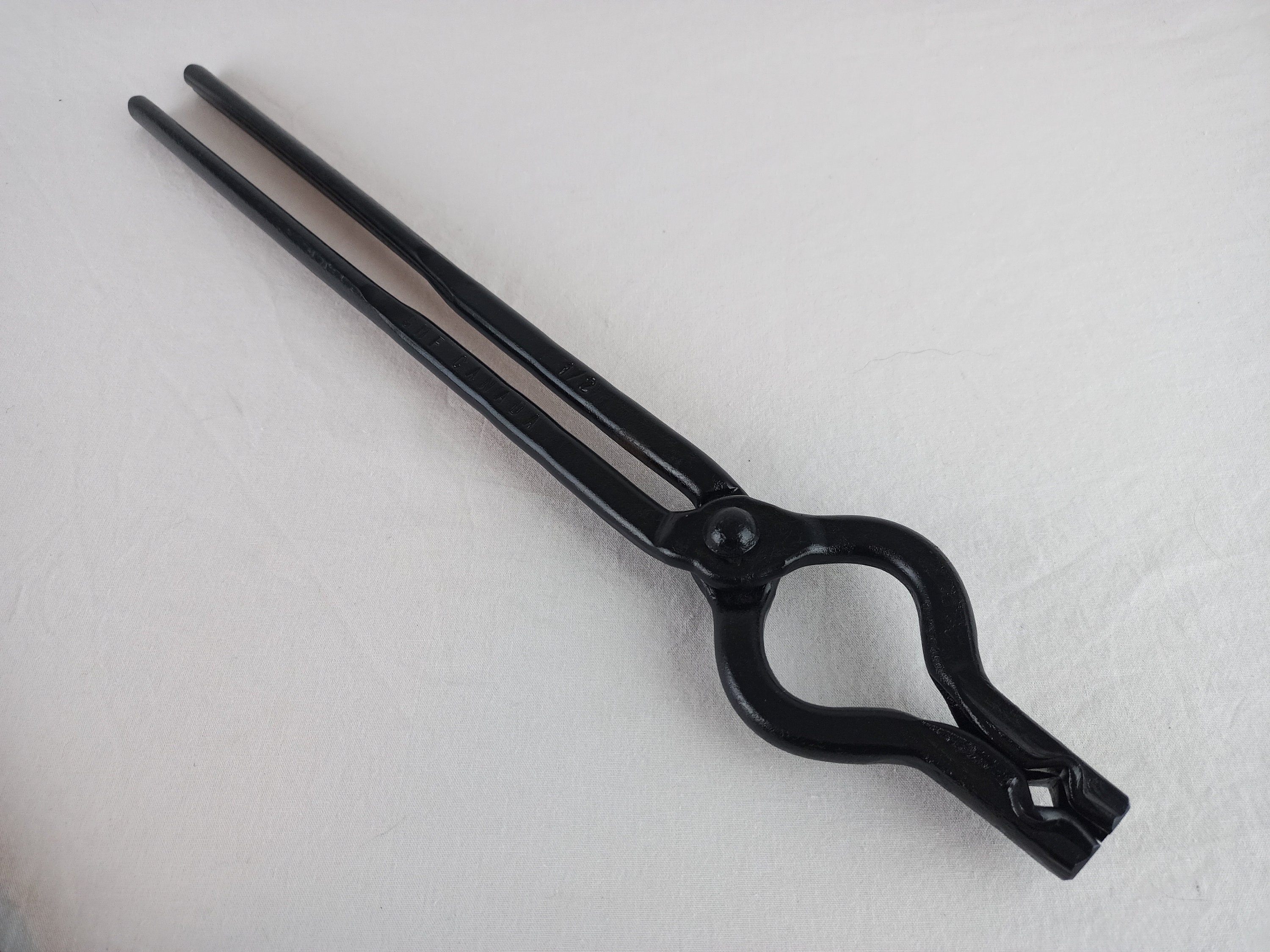 Blacksmith Tongs Metal Working Tong Set. Four Vbit Tongs 1/43