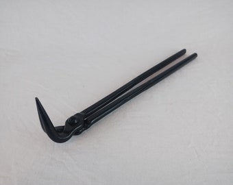 Blacksmith 90 degree scrolling tongs