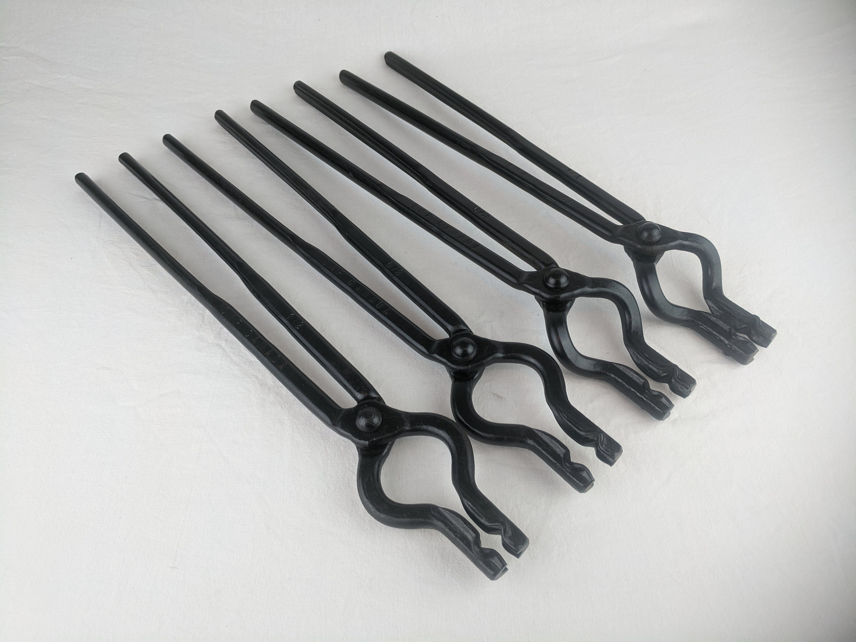 Blacksmith Tongs Metal Working Tong Set. Vbit Tongs and