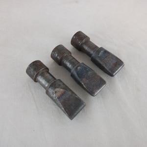 Juego de herramientas Fuller para tenazas. Juego de herramientas de herrero. Juego de herramientas de tres piezas.