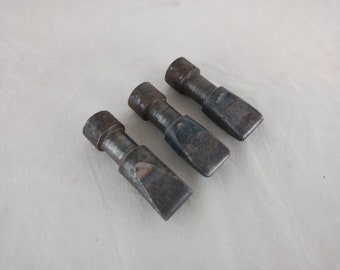 Fuller tool set for tool tong. Blacksmith tool set. Three piece tool set