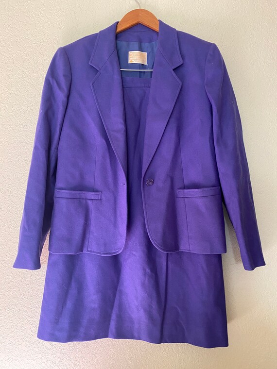 Periwinkle Pendleton 100 percent Wool Suit