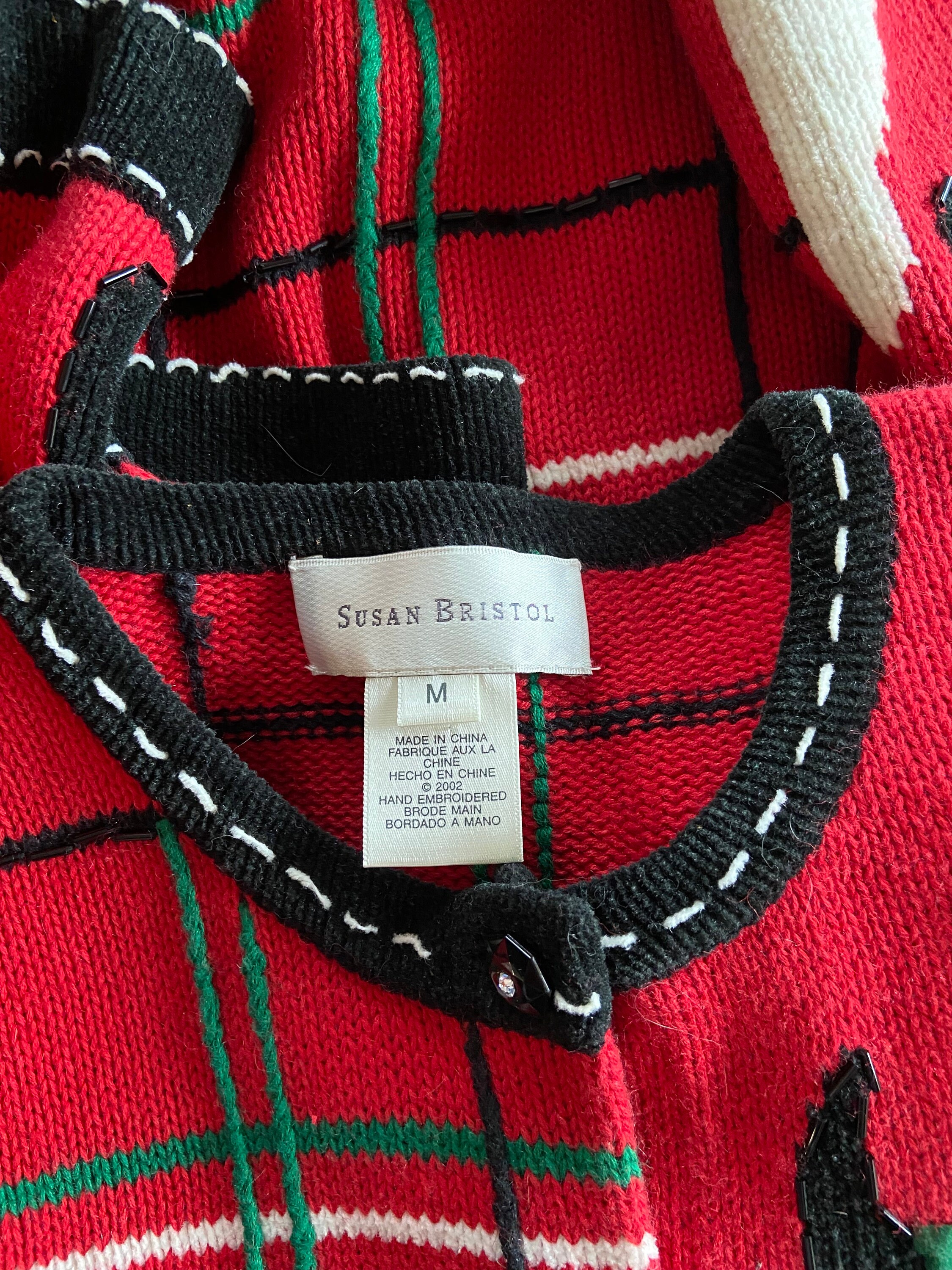 Vintage Y2K Scottie Dog Sweater Hand Embroidered - Etsy