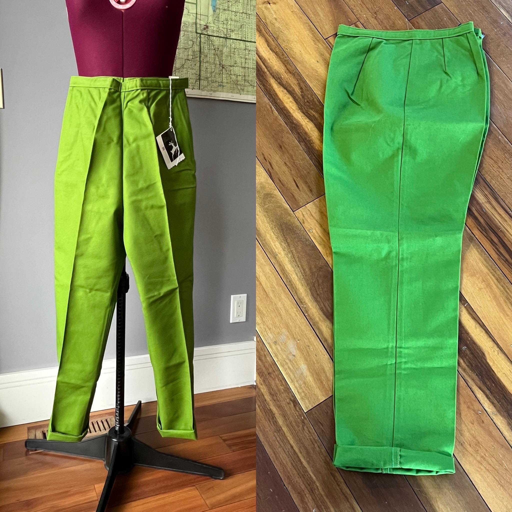 Green Cigarette Pant