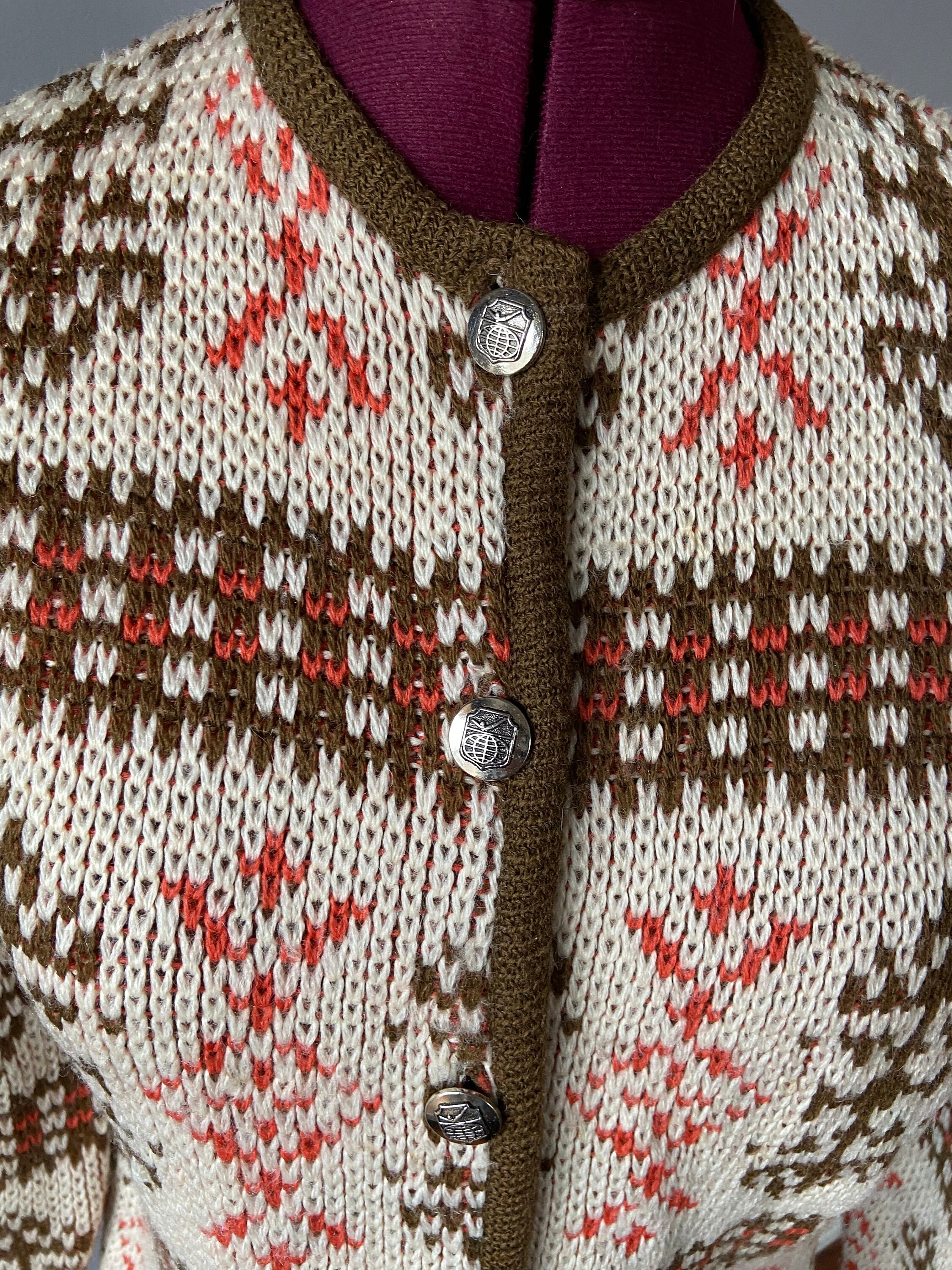 Vintage 1960s Jantzen Wool Cardigan Sweater - Etsy