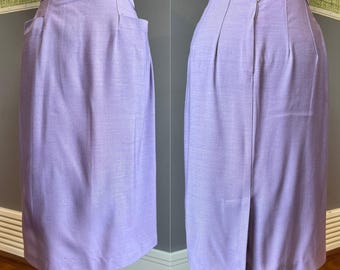 Vintage 26" Purple Wiggle Skirt