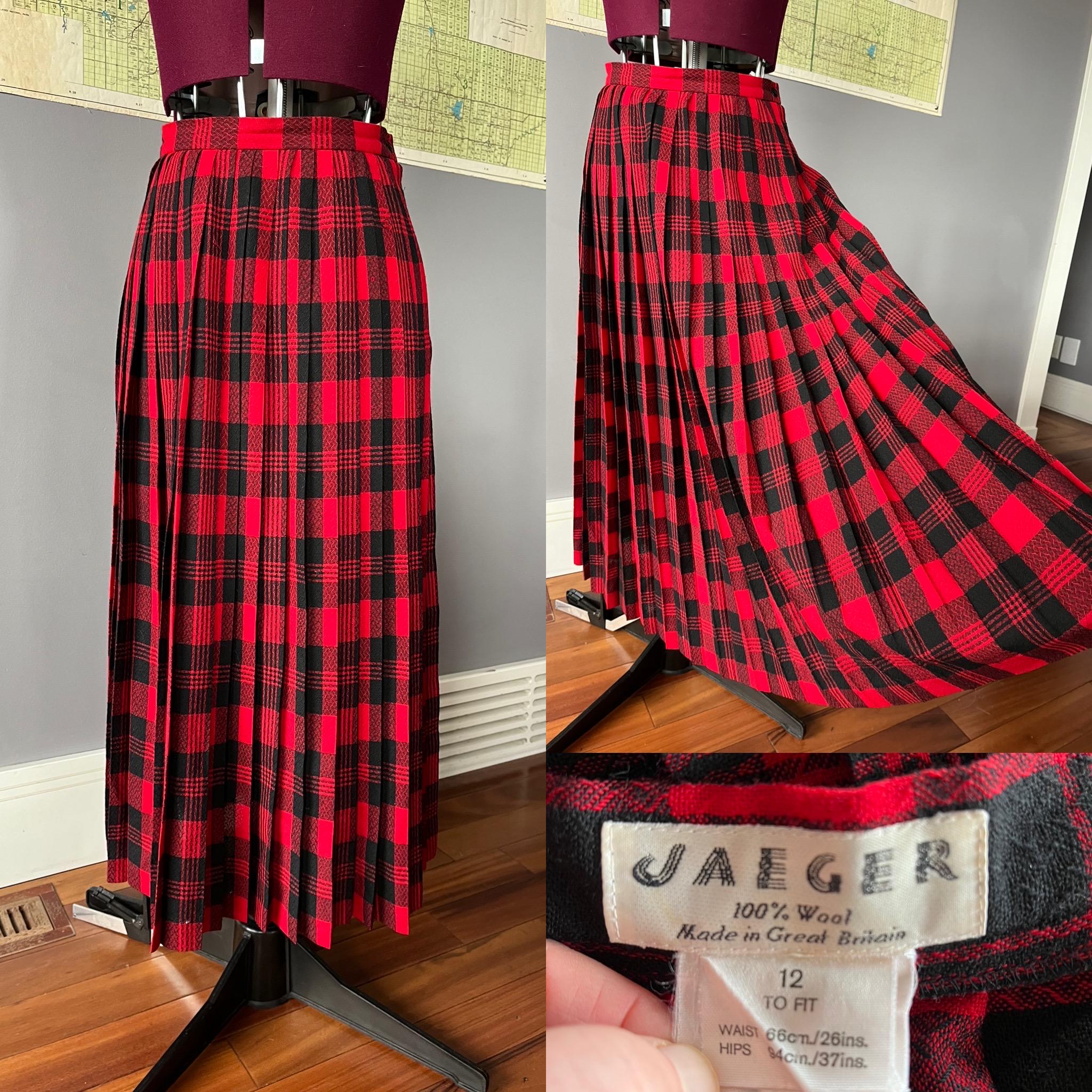 80s Jaeger Skirt UK