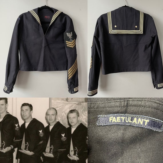 50s ウールスタジャン vintage USA製 us navy 90's US.NAVY ウールスタジャン “MADE IN USA”mot011c1104007681