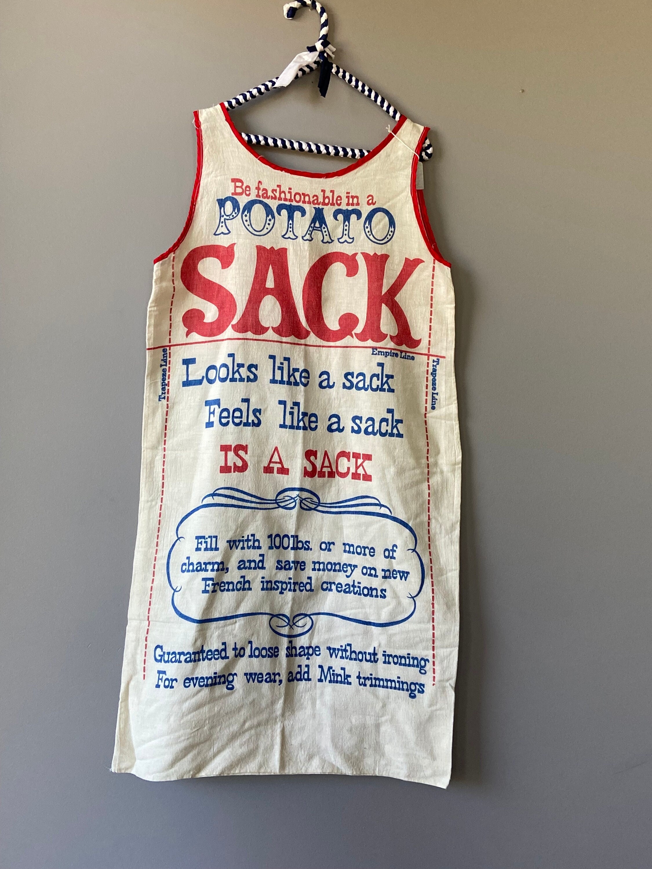 Vintage Potato Sack   Etsy Canada