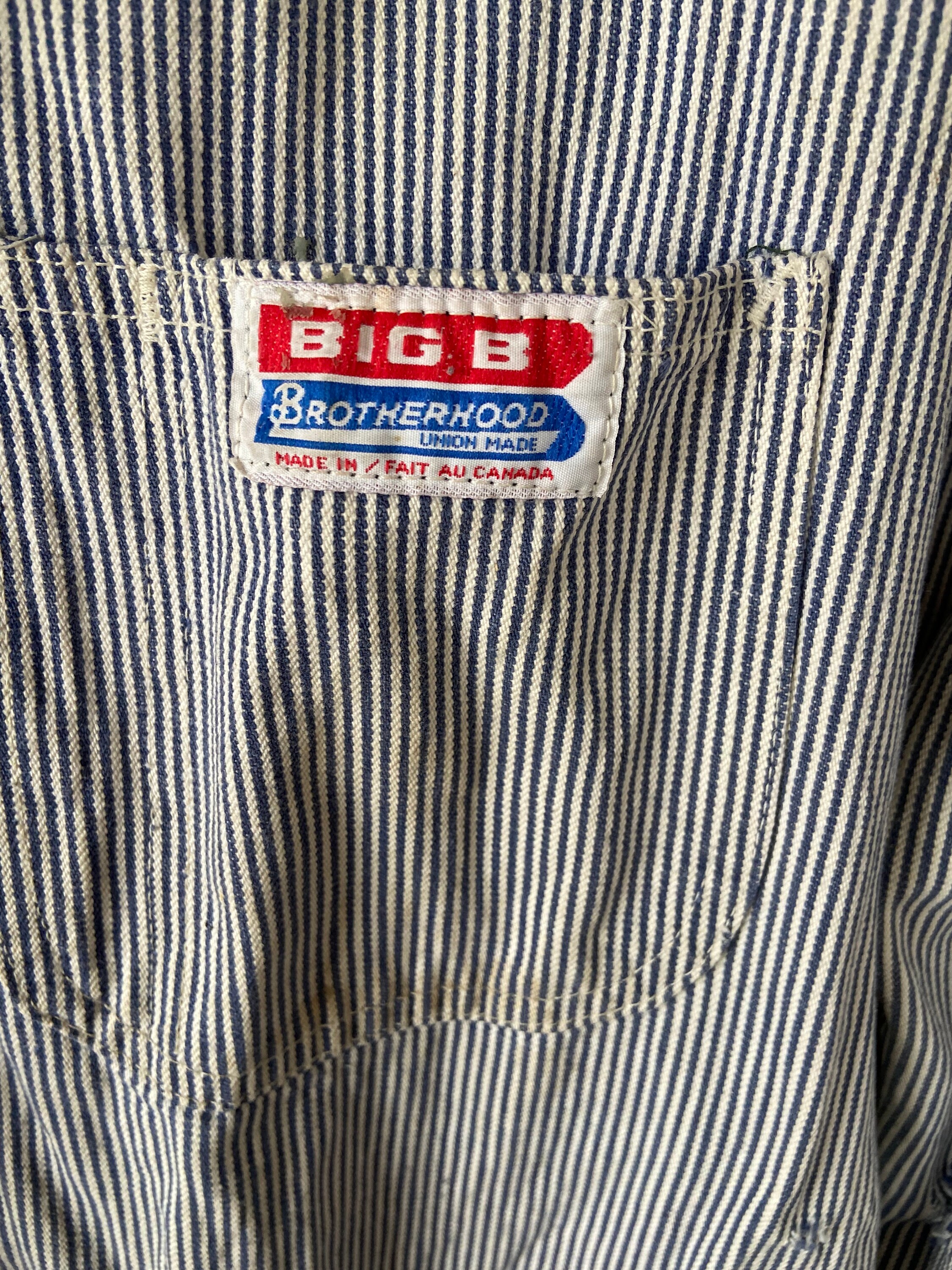 Vintage Big B Brotherhood Engineer Coveralls AS IS - Etsy Canada