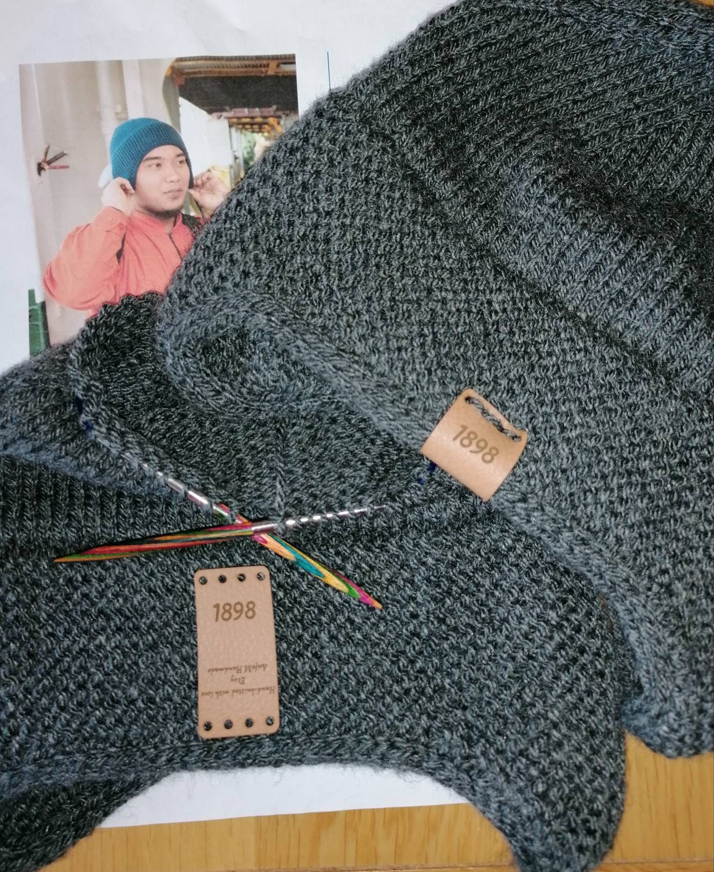 1898 seaman's knit hat pattern