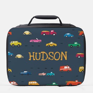 Personalized Cars Lunch Box (Insulated)