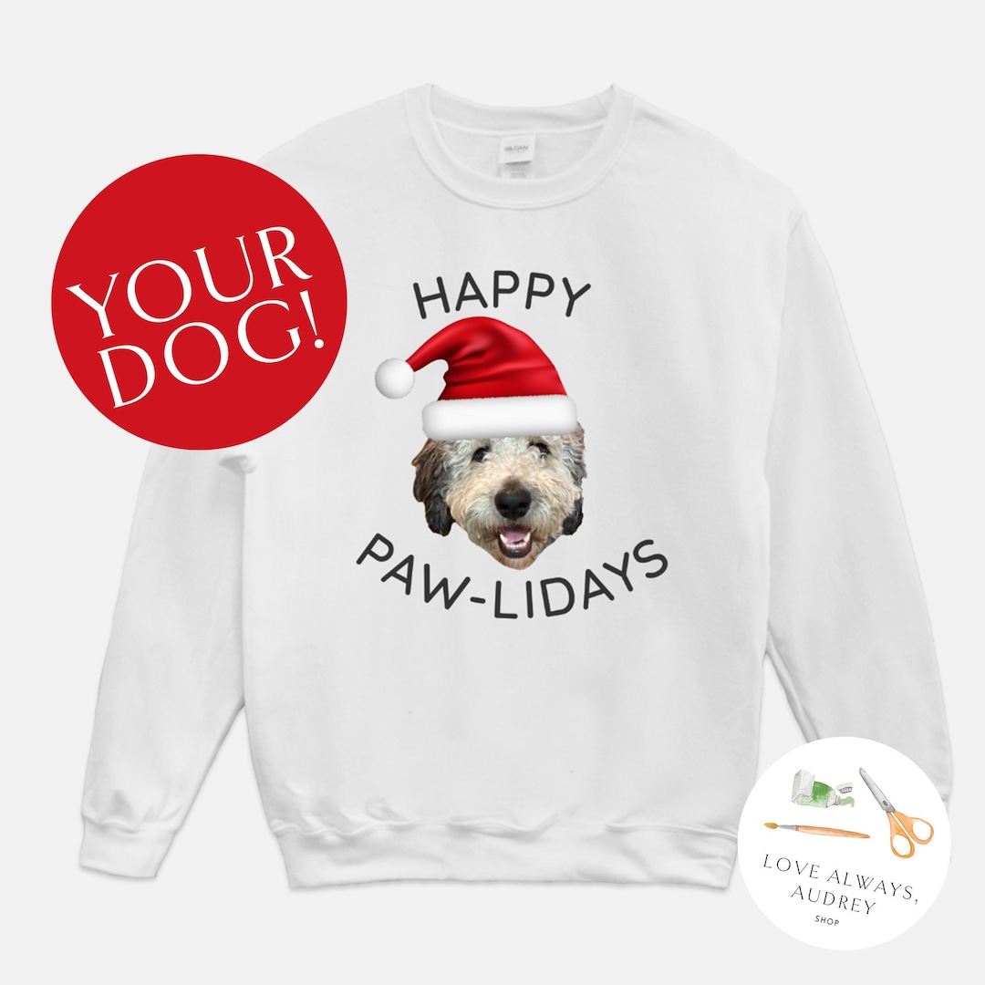 Custom Dog Christmas Sweater / Dog Ugly Christmas Sweater / Dog