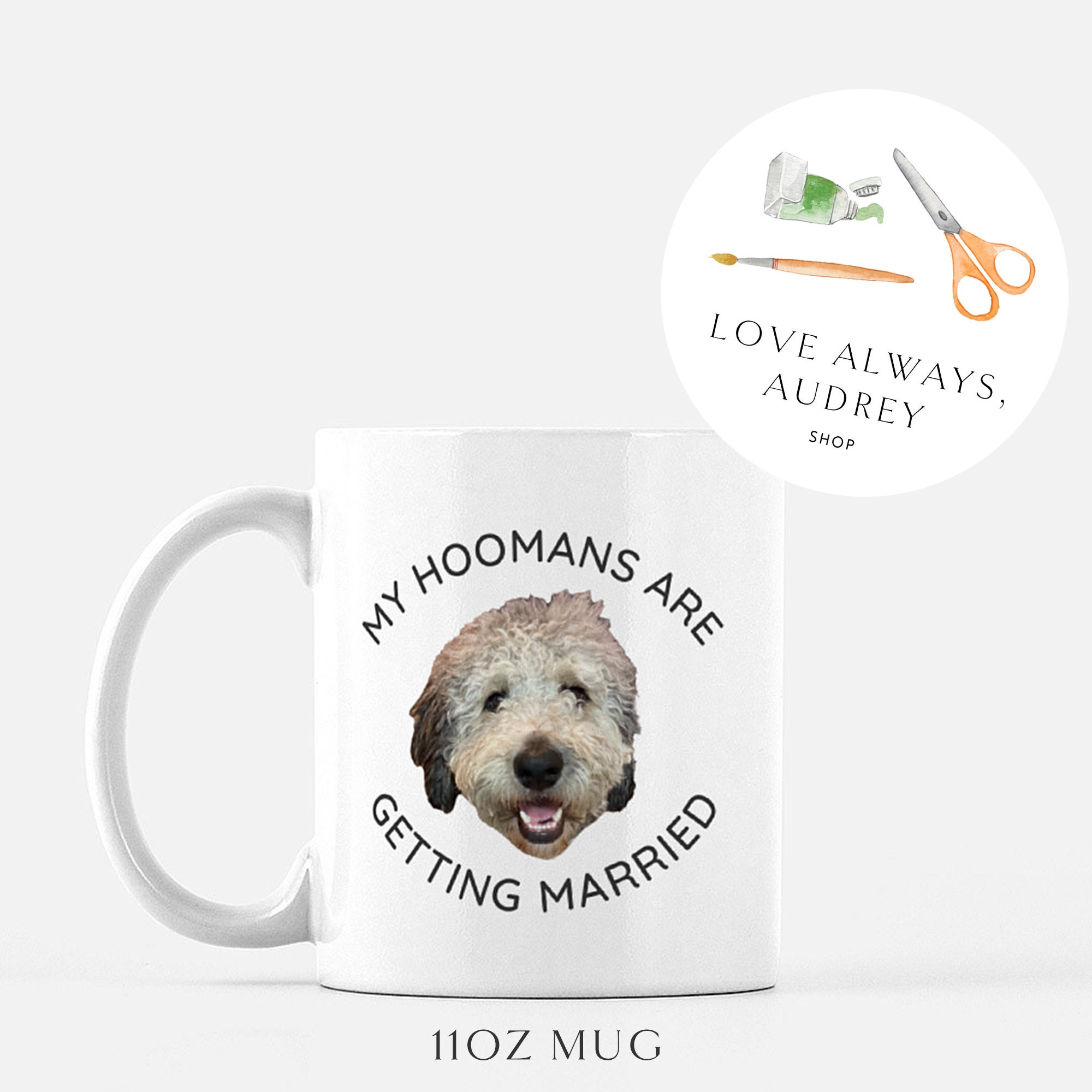 Custom Dog Engagement Gift / Custom Pet Engagement Gift / Etsy