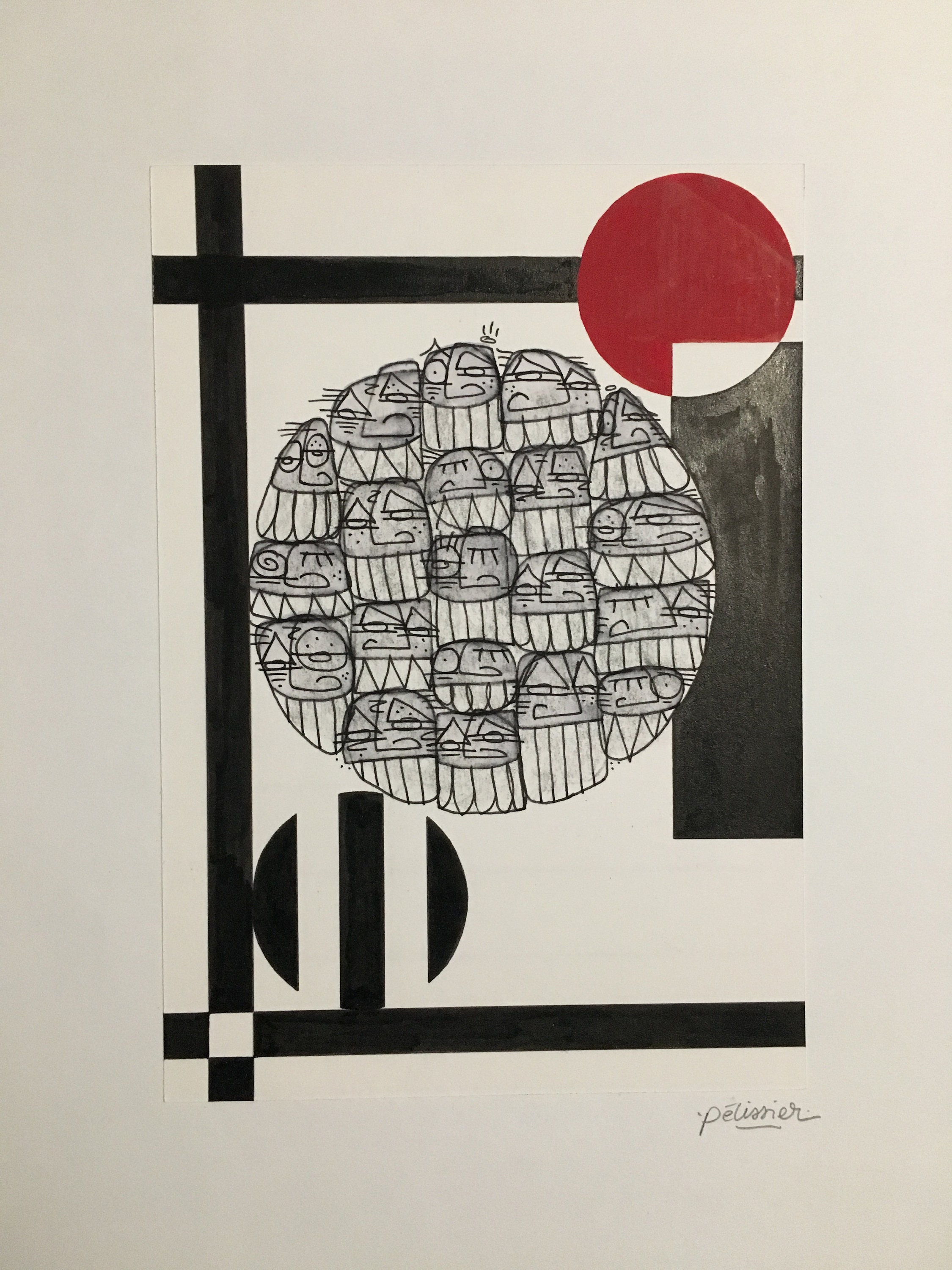 Dessin - Série Géométrique A5