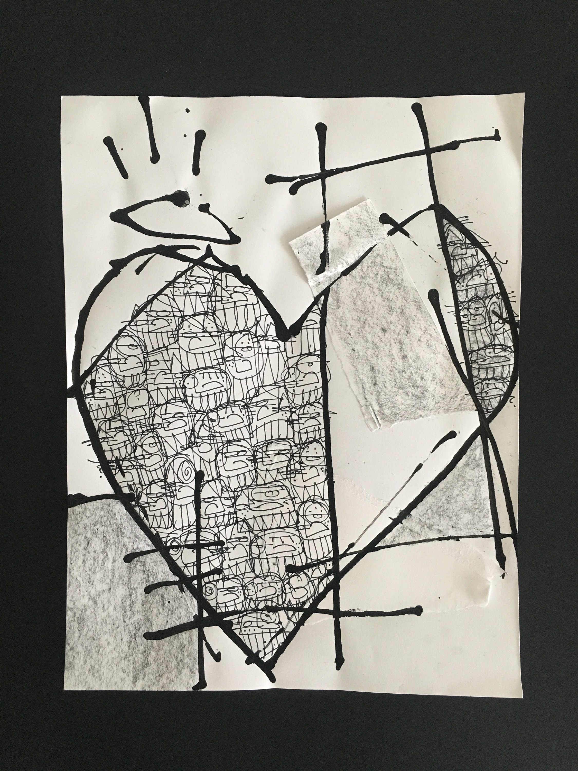 Dessin - Série Nouvelle Page 32 X 25 cm