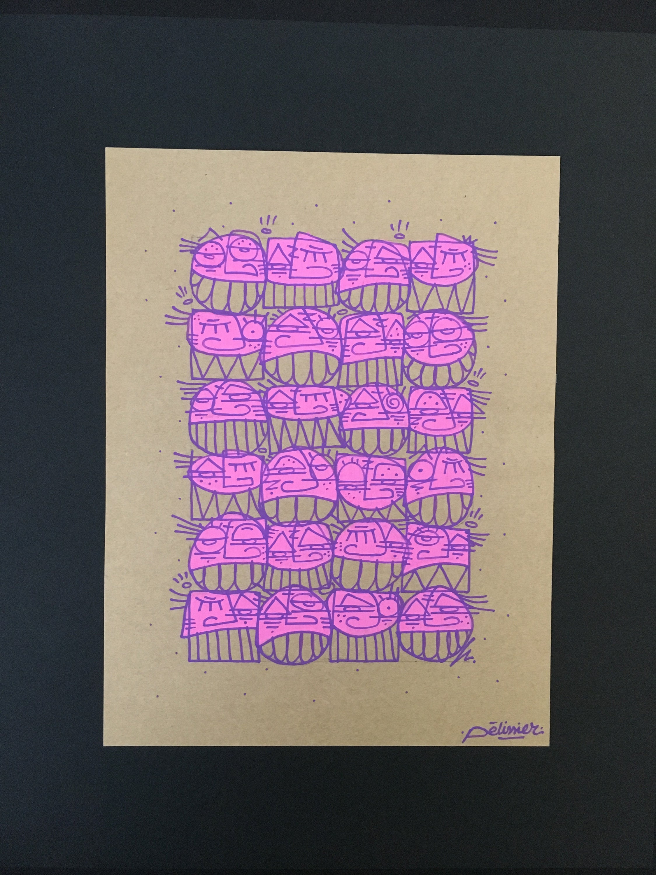 Dessin - Série Kraft A5