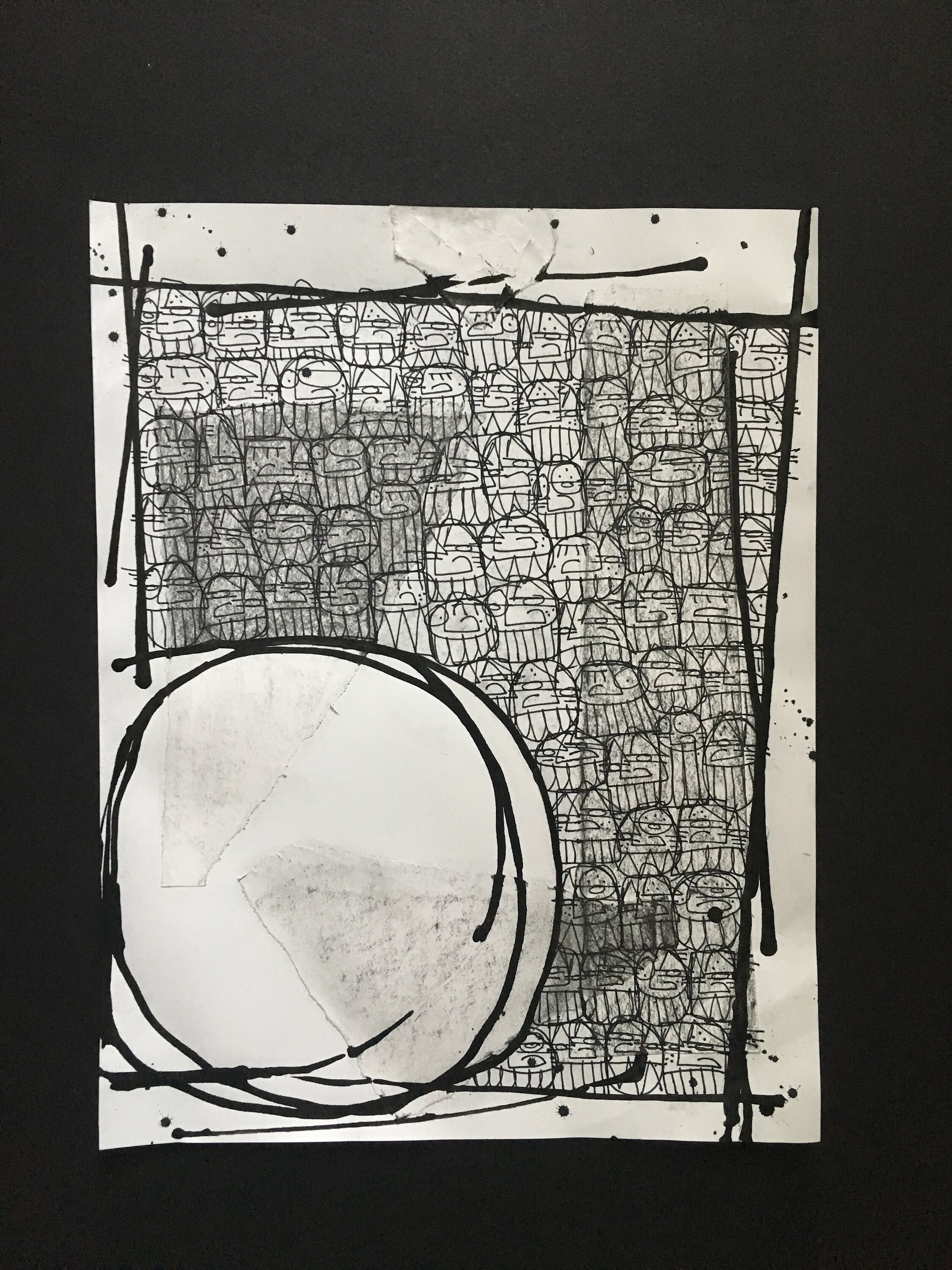 Dessin - Série Nouvelle Page 32 X 25 cm