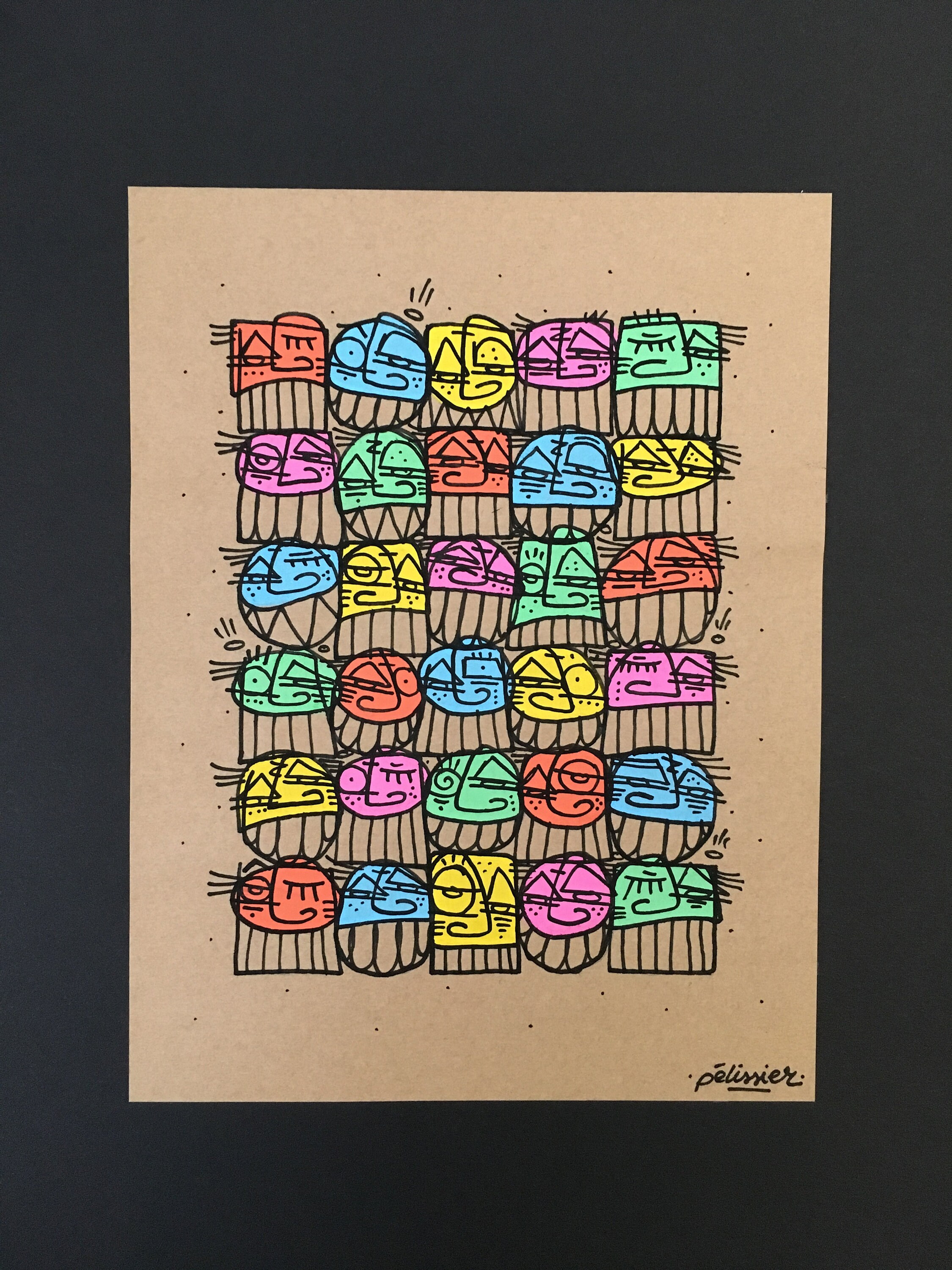 Dessin - Série Kraft A5