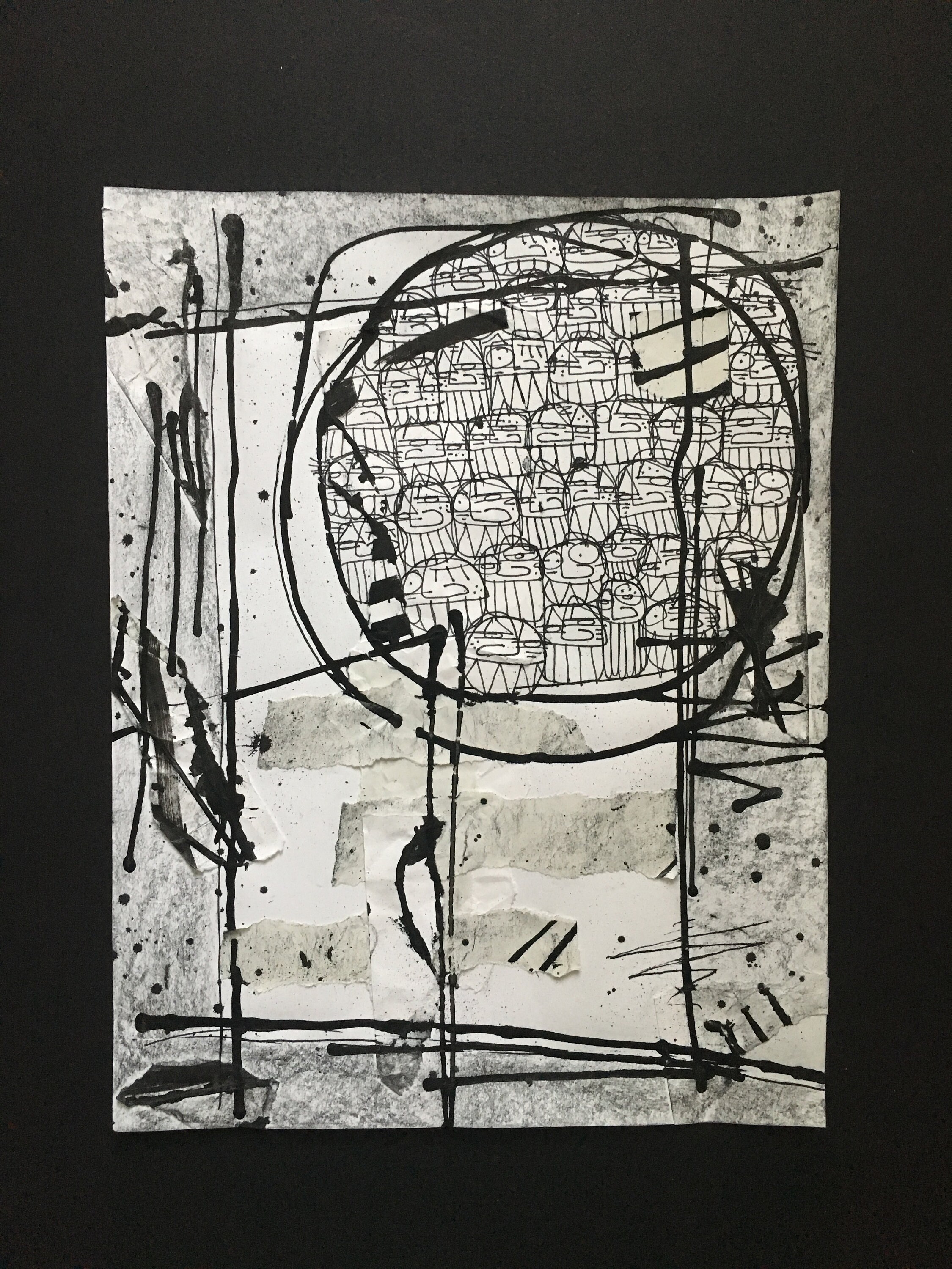 Dessin - Série Nouvelle Page 32 X 25 cm