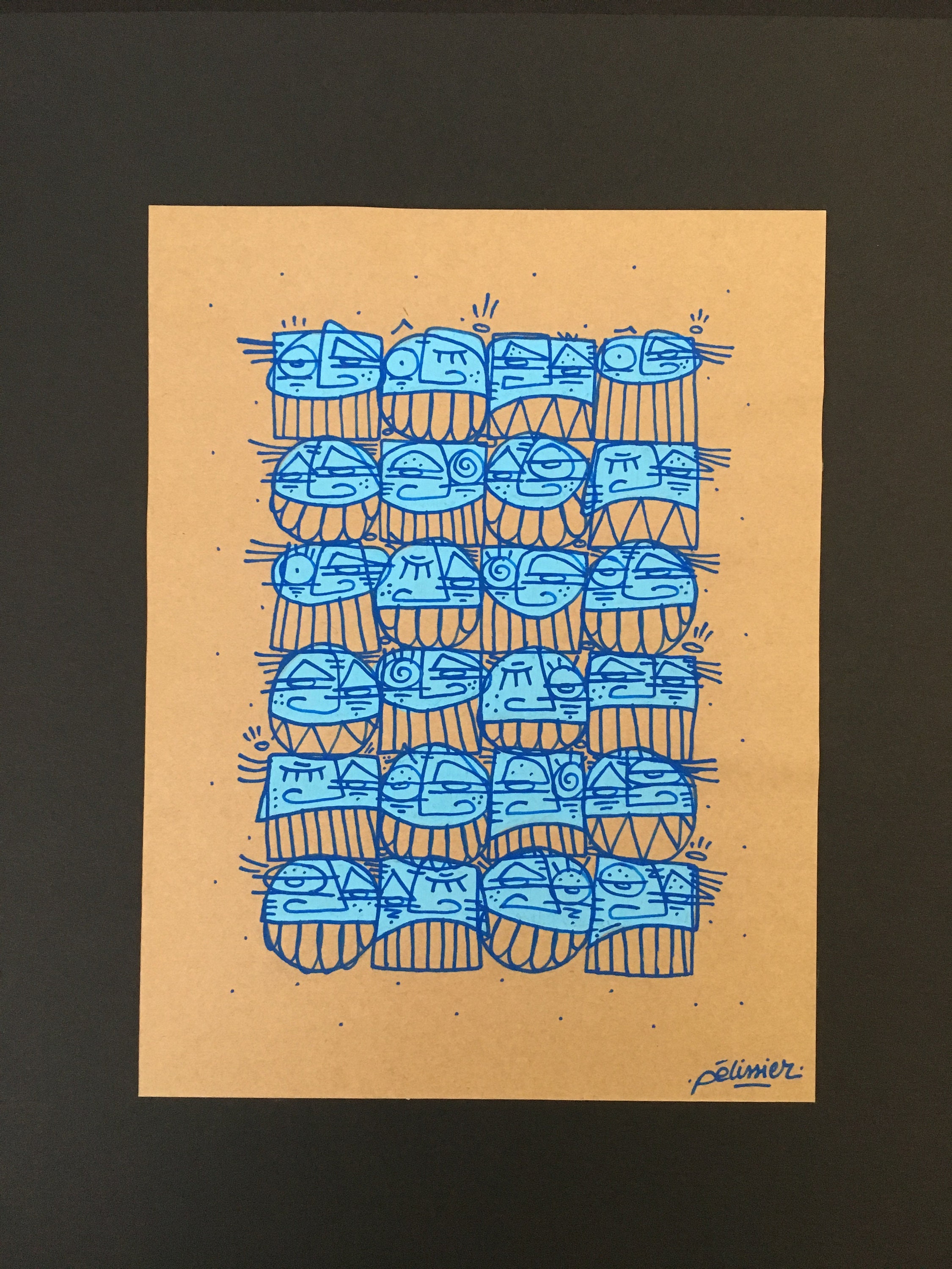 Dessin - Série Kraft A5